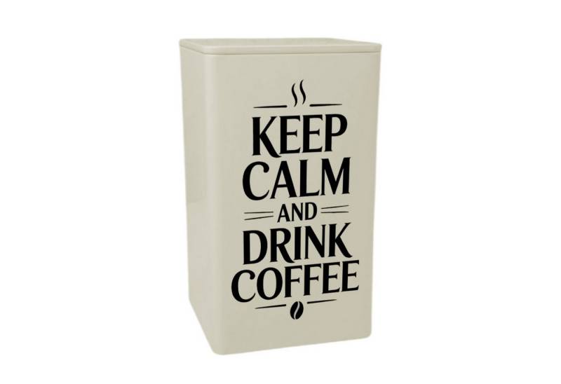 speecheese Aufbewahrungsdose Keep Calm and Drink Coffee KaffeeDose 900ml speecheese Aufbewahrungsdose Keep Calm and Drink Coffee KaffeeDose 900ml von speecheese