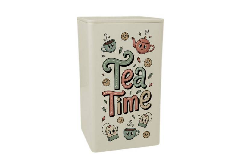 speecheese Aufbewahrungsdose Tea Time Cartoon TeeDose 900ml mit lustigen Teetassen speecheese Aufbewahrungsdose Tea Time Cartoon TeeDose 900ml mit lustigen Teetassen von speecheese