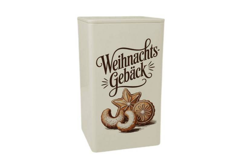 speecheese Aufbewahrungsdose Weihnachtsgebäck Vintage GebäckDose 900ml mit Plätzchen von speecheese