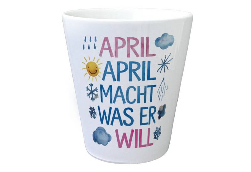 speecheese Blumentopf April macht was wer will Blumentopf April, April von speecheese