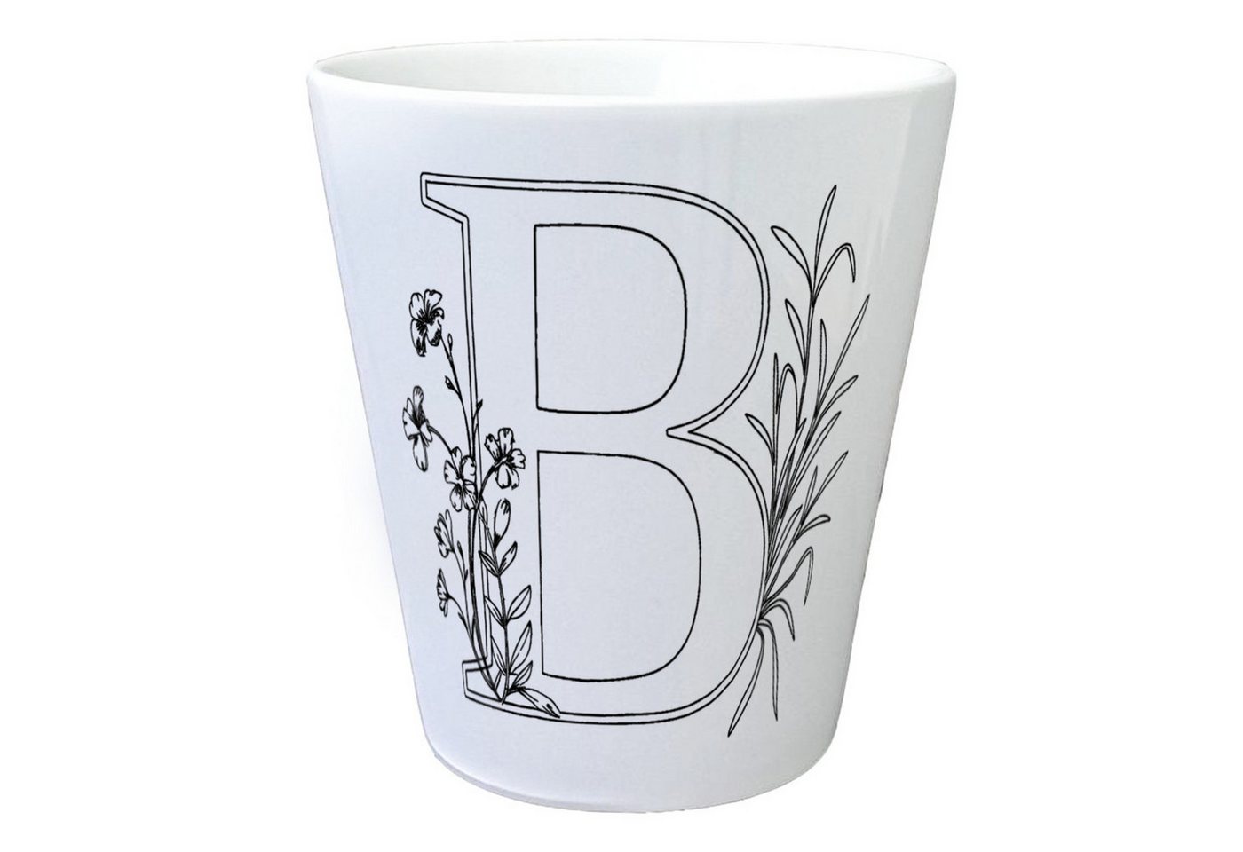 speecheese Blumentopf Floral Buchstabe B Blumentopf zum Ausmalen für Kunstliebhaber speecheese Blumentopf Floral Buchstabe B Blumentopf zum Ausmalen für Kunstliebhaber von speecheese