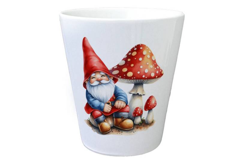 speecheese Blumentopf Gartenzwerg mit Fliegenpilz Blumentopf speecheese Blumentopf Gartenzwerg mit Fliegenpilz Blumentopf von speecheese