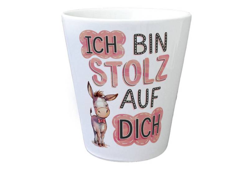 speecheese Blumentopf Ich Bin Stolz Auf Dich Blumentopf mit Esel von speecheese
