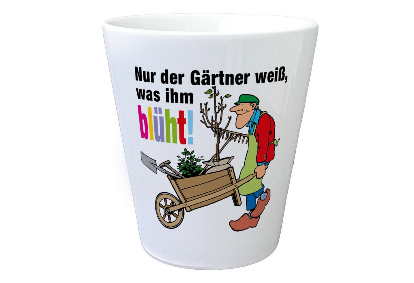 speecheese Blumentopf Nur der Gärtner weiß, was ihm blüht! Blumentopf speecheese Blumentopf Nur der Gärtner weiß, was ihm blüht! Blumentopf von speecheese