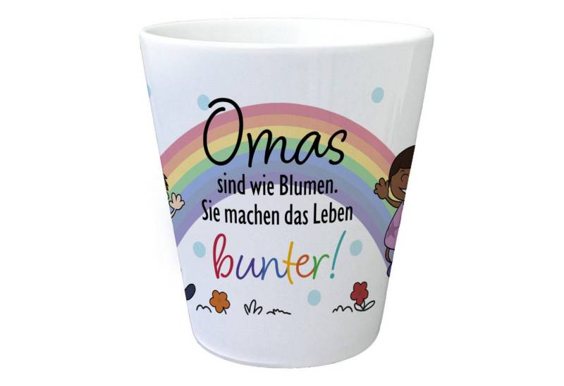 speecheese Blumentopf Regenbogen Blumentopf mit Spruch Omas sind wie Blumen Sie machen das speecheese Blumentopf Regenbogen Blumentopf mit Spruch Omas sind wie Blumen Sie machen das von speecheese