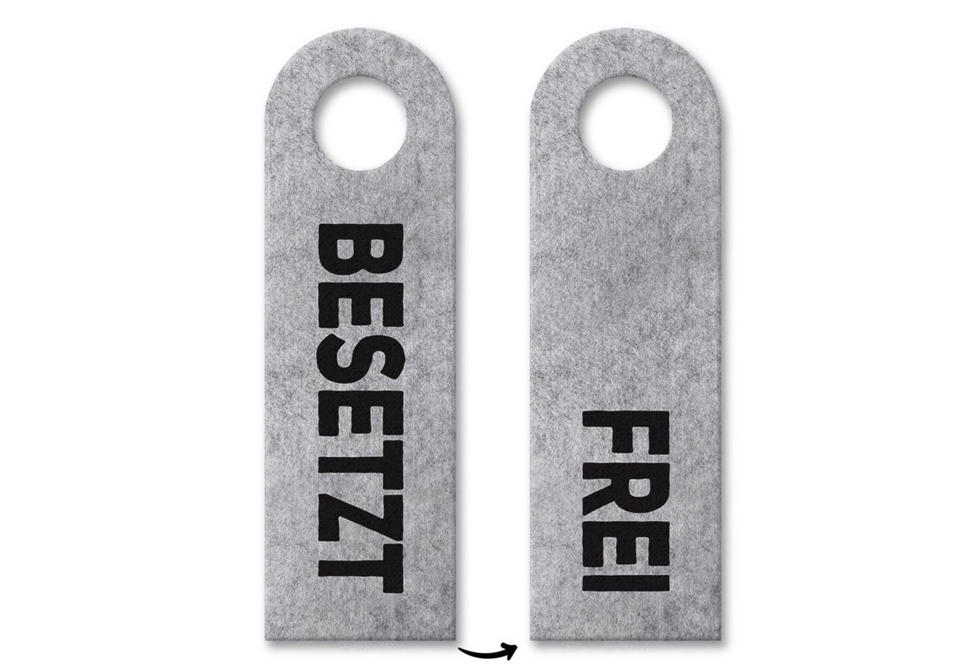 speecheese Dekohänger 3x Besetzt oder Frei Türhänger Türanhänger Türschild Schild an der von speecheese
