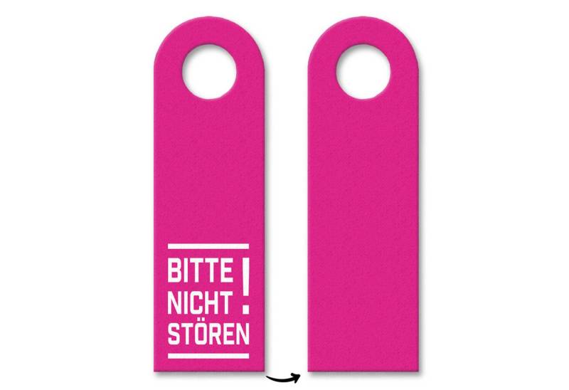 speecheese Dekohänger 3x Bitte nicht stören! Türhänger Türanhänger Türschild Schild an der von speecheese