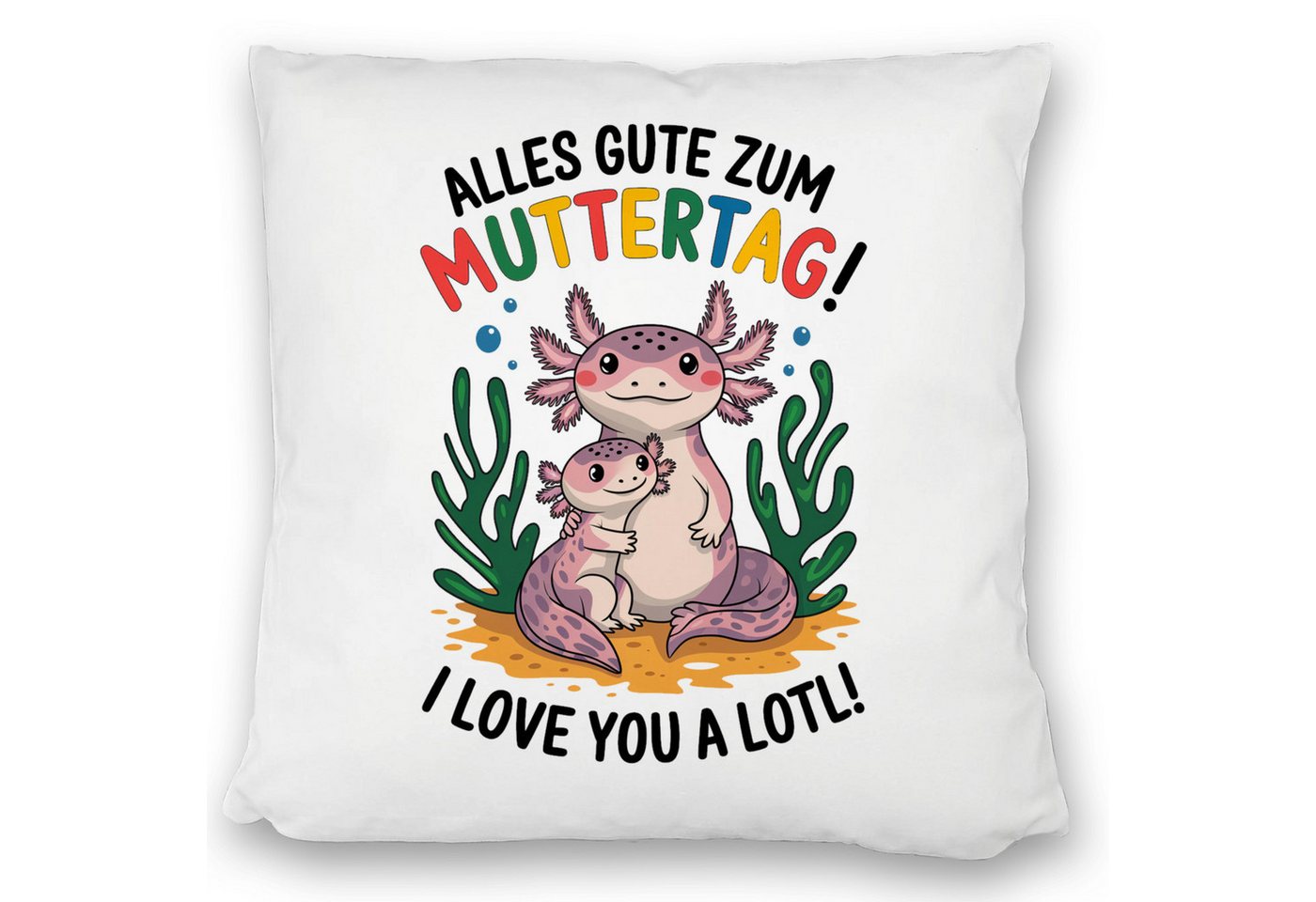 speecheese Dekokissen Axolotl Mutter-Kind Kissen satiniert Alles Gute zum Muttertag! speecheese Dekokissen Axolotl Mutter-Kind Kissen satiniert Alles Gute zum Muttertag! von speecheese