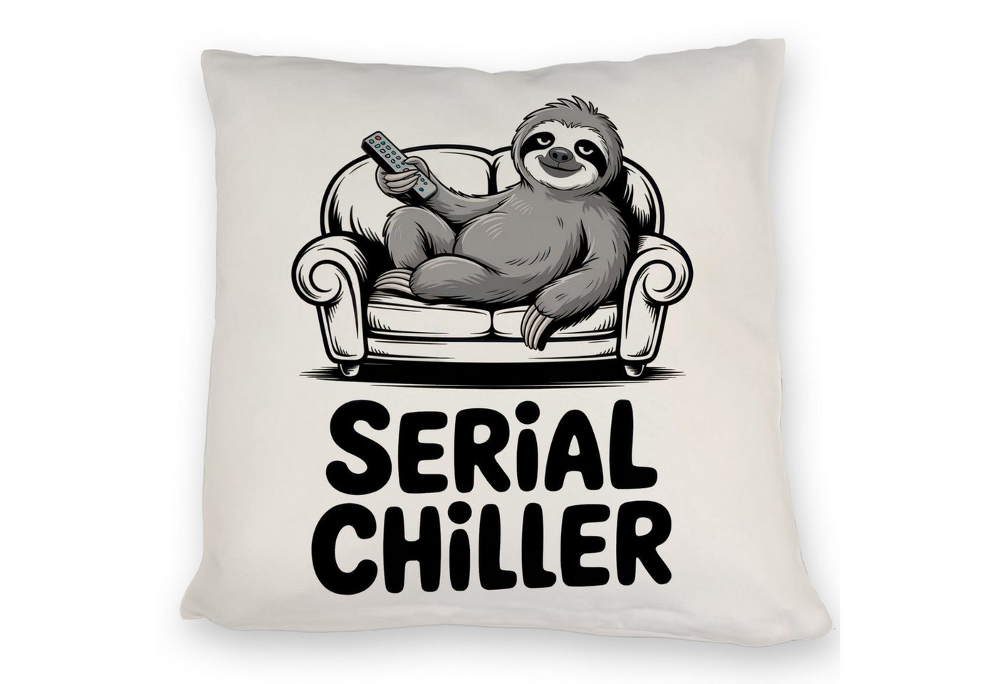 speecheese Dekokissen Faultier auf Couch Serial Chiller Kissen speecheese Dekokissen Faultier auf Couch Serial Chiller Kissen von speecheese