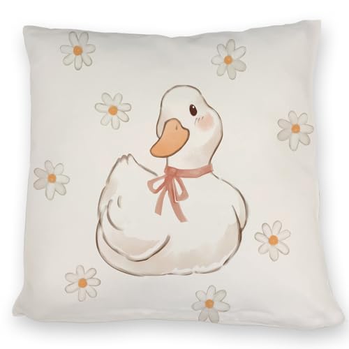 Ente mit Blumen Kissen EIN schönes DekoKissen für das Sofa Enten Kissen Frauen KuschelKissen Entenmotiv Landleben Gänseblümchen Dekoration Gans Motiv Blumenmuster niedlich Ente mit Blumen Kissen EIN schönes DekoKissen für das Sofa Enten Kissen Frauen KuschelKissen Entenmotiv Landleben Gänseblümchen Dekoration Gans Motiv Blumenmuster niedlich von speecheese