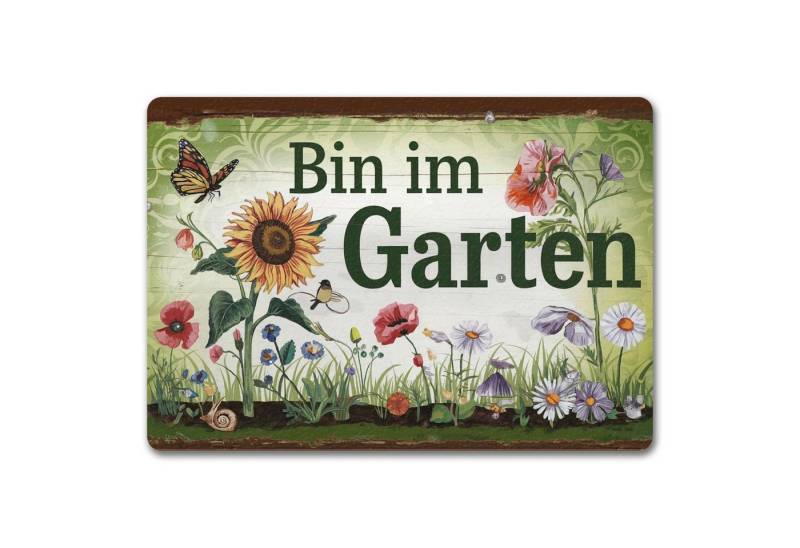 speecheese Fußmatte Bin im Garten Schmetterling und Blumen Fußmatte in 35x50 cm ohne Rand speecheese Fußmatte Bin im Garten Schmetterling und Blumen Fußmatte in 35x50 cm ohne Rand von speecheese