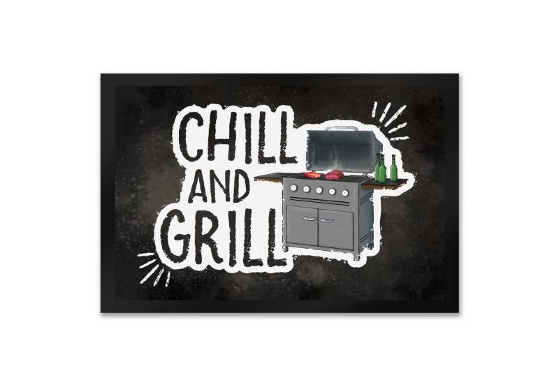 speecheese Fußmatte Chill and grill Fußmatte XXL mit Motiv Fußabtreter speecheese Fußmatte Chill and grill Fußmatte XXL mit Motiv Fußabtreter von speecheese
