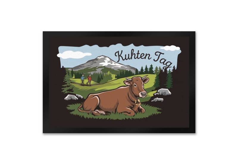 speecheese Fußmatte Friedliche Berglandschaft Kuhten Tag Fußmatte XXL in 50x75 cm speecheese Fußmatte Friedliche Berglandschaft Kuhten Tag Fußmatte XXL in 50x75 cm von speecheese