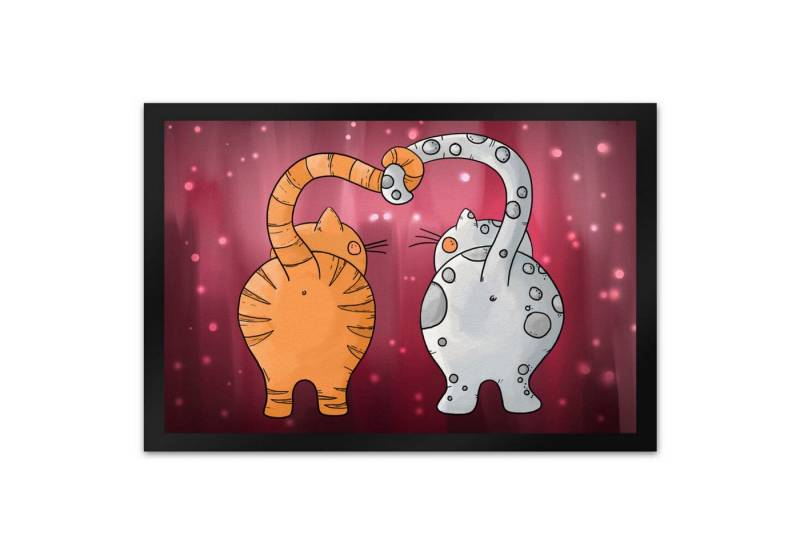 speecheese Fußmatte Fußmatte XL mit Katzen Motiv Fußabtreter Schmutzfangmatte speecheese Fußmatte Fußmatte XL mit Katzen Motiv Fußabtreter Schmutzfangmatte von speecheese