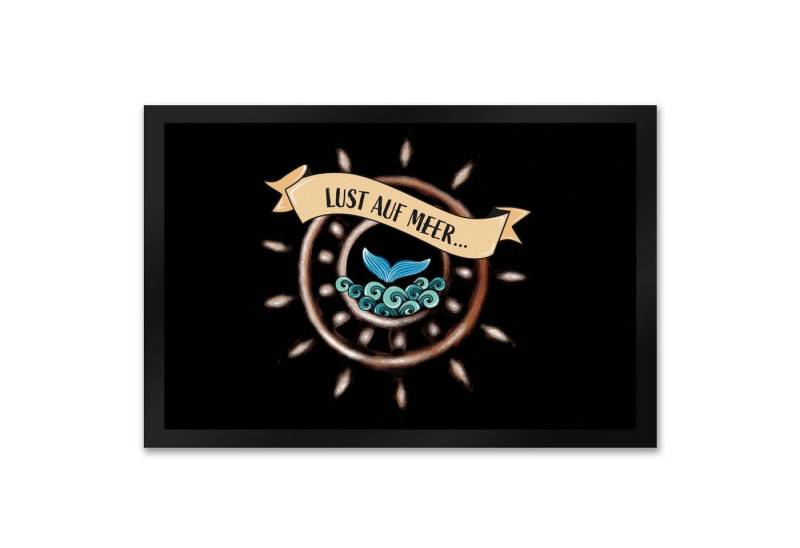 speecheese Fußmatte Fußmatte XXL in 50x75 cm Lust auf Meer mit maritimem Motiv Nordsee von speecheese