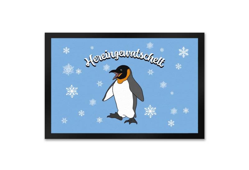 speecheese Fußmatte Fußmatte XXL in 50x75 cm mit niedlichem Pinguin Motiv und speecheese Fußmatte Fußmatte XXL in 50x75 cm mit niedlichem Pinguin Motiv und von speecheese