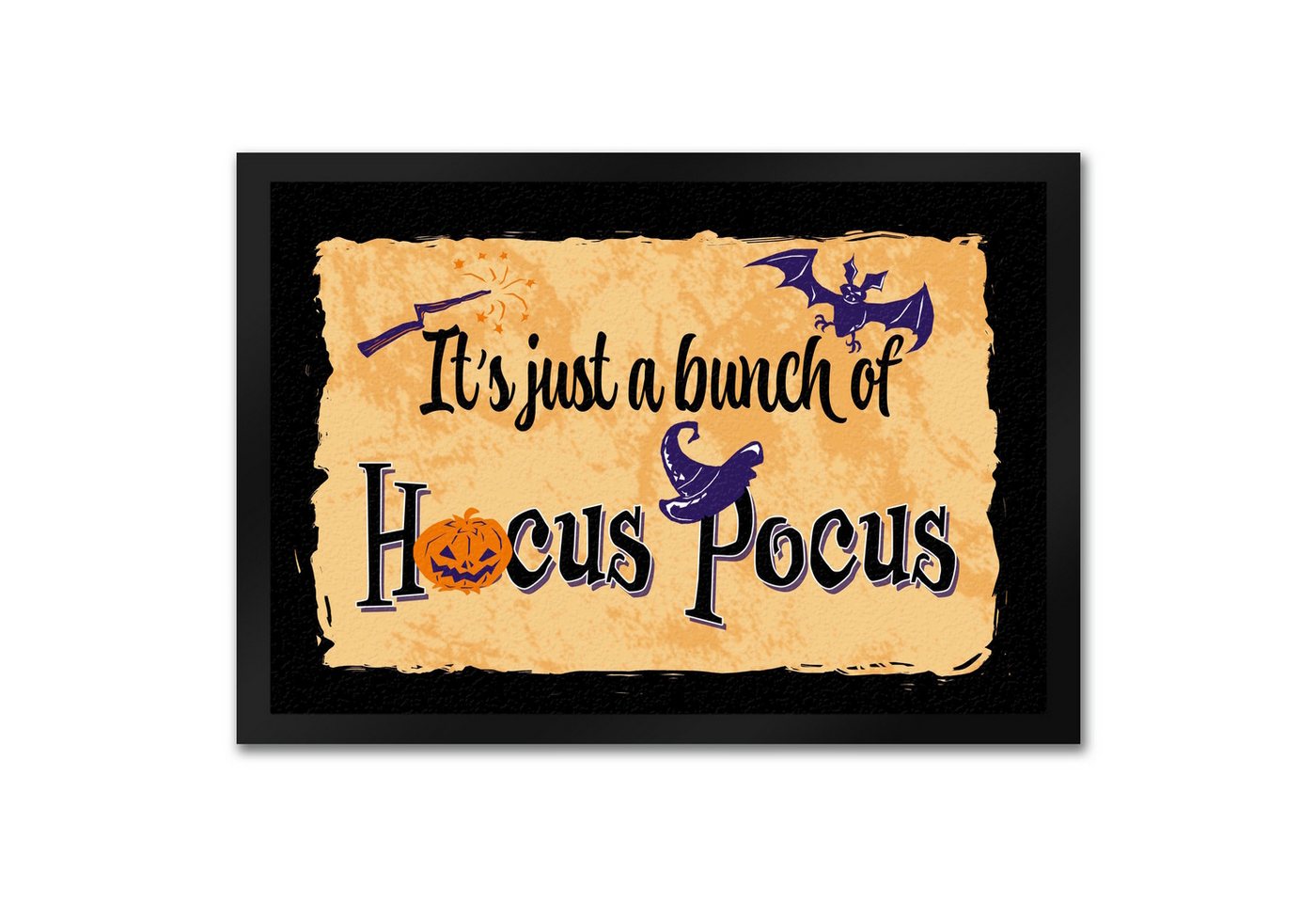 speecheese Fußmatte Fußmatte in 35x50 cm mit Halloween Motiv und Spruch It's just a bunch speecheese Fußmatte Fußmatte in 35x50 cm mit Halloween Motiv und Spruch It's just a bunch von speecheese