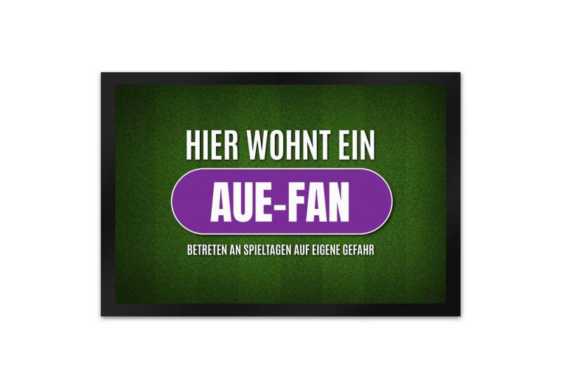 speecheese Fußmatte Hier wohnt ein Aue-Fan Fußmatte XL mit Rasen Motiv Fußmatte Fussmatte speecheese Fußmatte Hier wohnt ein Aue-Fan Fußmatte XL mit Rasen Motiv Fußmatte Fussmatte von speecheese