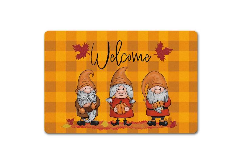 speecheese Fußmatte Welcome Wichtel Fußmatte in 40x60 cm ohne Rand in herbstlichen Farben speecheese Fußmatte Welcome Wichtel Fußmatte in 40x60 cm ohne Rand in herbstlichen Farben von speecheese