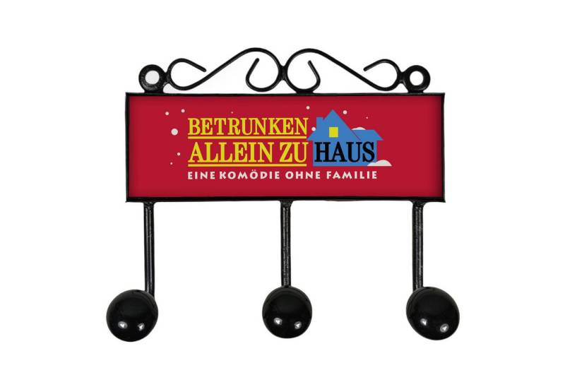 speecheese Garderobenleiste BETRUNKEN ALLEIN ZU HAUS Wortwitz Kleiderhaken Leiste mit 3 Haken speecheese Garderobenleiste BETRUNKEN ALLEIN ZU HAUS Wortwitz Kleiderhaken Leiste mit 3 Haken von speecheese