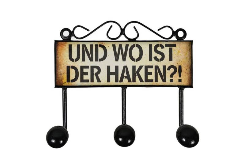 speecheese Garderobenleiste Und wo ist der Haken?! Kleiderhaken Leiste mit 3 Haken von speecheese