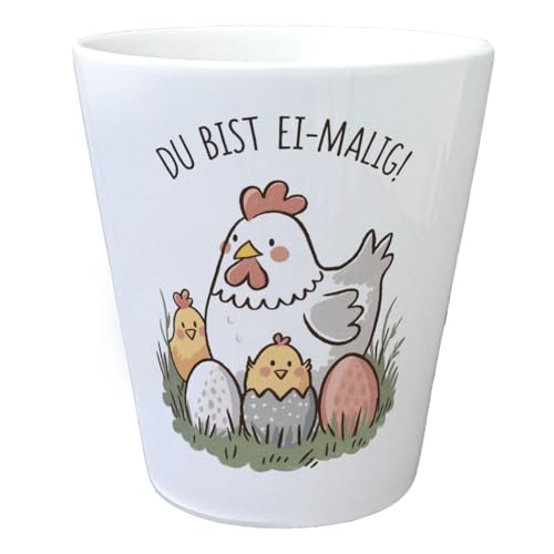 speecheese Henne mit Küken Du bist Ei-Malig! Blumentopf humorvoller Kräutertopf für Gartenfreunde Ostern speecheese Henne mit Küken Du bist Ei-Malig! Blumentopf humorvoller Kräutertopf für Gartenfreunde Ostern von speecheese
