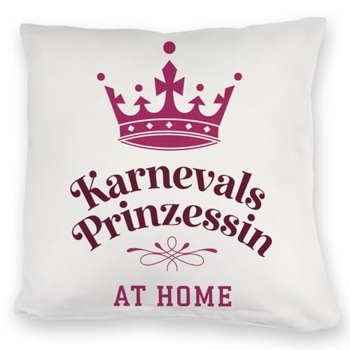 speecheese Karnevalsprinzessin Kuschelkissen mit Krone in Pink Lustiges Prinzessinnen-Kuschelkissen für Kinderzimmer oder Fasching speecheese Karnevalsprinzessin Kuschelkissen mit Krone in Pink Lustiges Prinzessinnen-Kuschelkissen für Kinderzimmer oder Fasching von speecheese