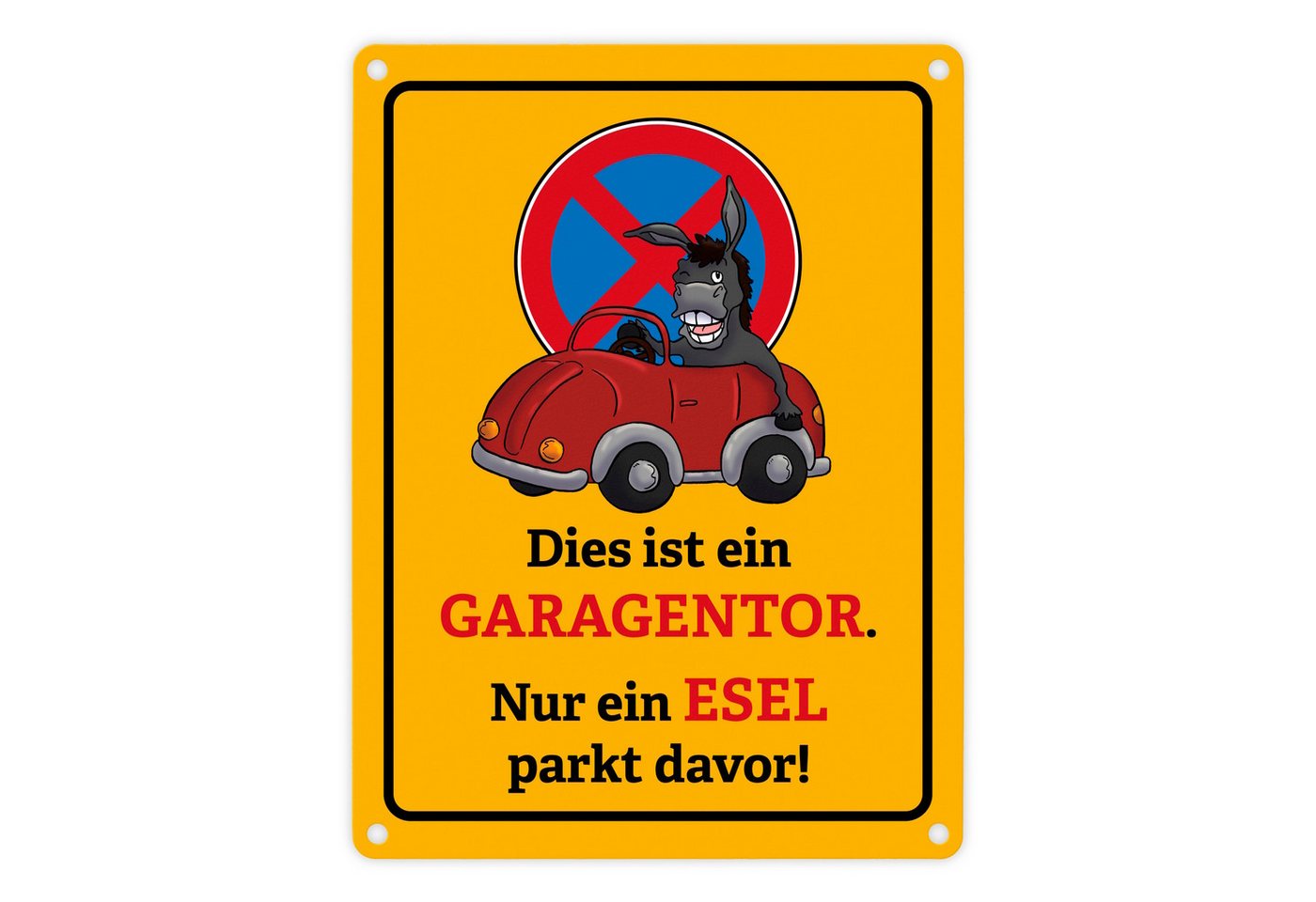 speecheese Metallschild Dies ist ein Garagentor nur Esel parkt davor Metallschild in 15x20 cm speecheese Metallschild Dies ist ein Garagentor nur Esel parkt davor Metallschild in 15x20 cm von speecheese