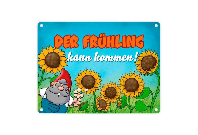 speecheese Metallschild Gartenzwerg Metallschild in 15x20 cm mit Spruch Der Frühling kann speecheese Metallschild Gartenzwerg Metallschild in 15x20 cm mit Spruch Der Frühling kann von speecheese