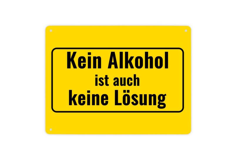 speecheese Metallschild Metallschild XL in 21x28 cm mit Alkohol Spruch Kein ist auch keine speecheese Metallschild Metallschild XL in 21x28 cm mit Alkohol Spruch Kein ist auch keine von speecheese