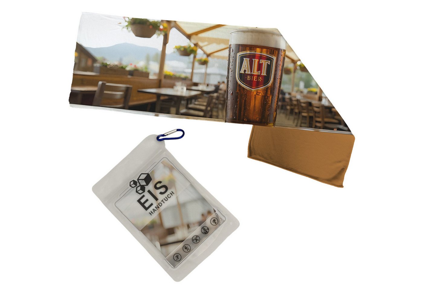 speecheese Sporthandtuch Altbier Eishandtuch für Bierliebhaber speecheese Sporthandtuch Altbier Eishandtuch für Bierliebhaber von speecheese
