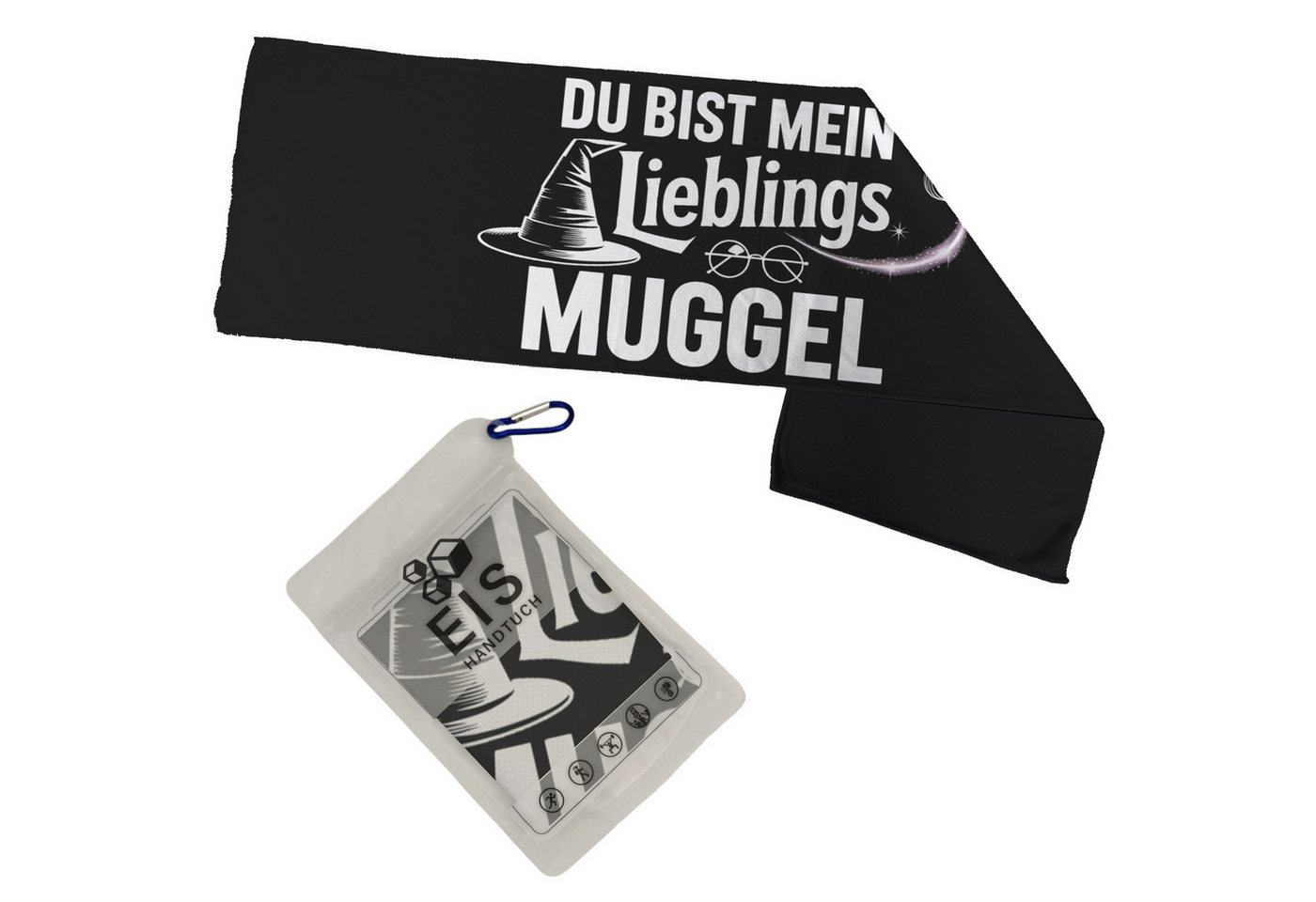 speecheese Sporthandtuch DU BIST MEIN LIEBLINGS MUGGEL Eishandtuch speecheese Sporthandtuch DU BIST MEIN LIEBLINGS MUGGEL Eishandtuch von speecheese