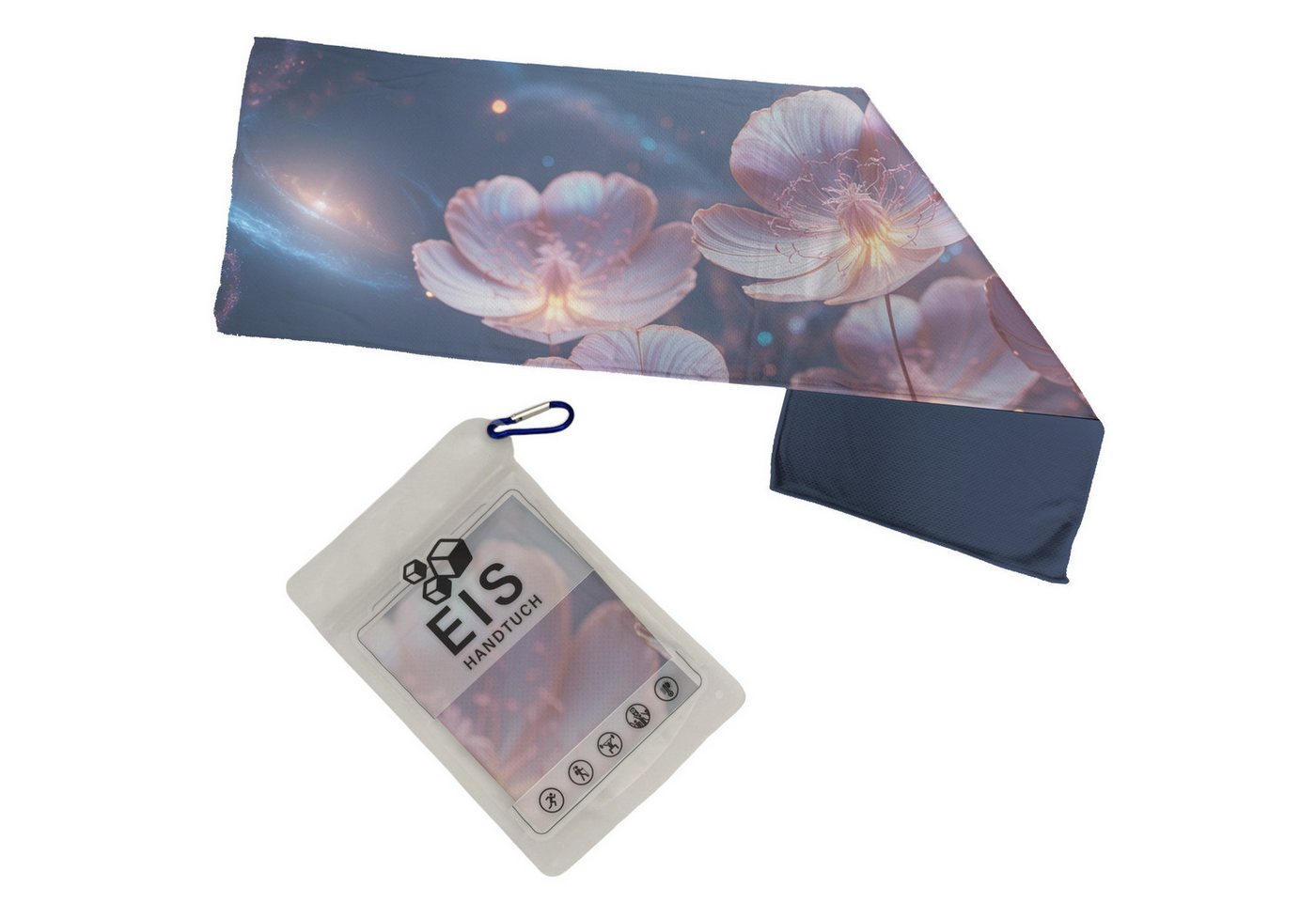 speecheese Sporthandtuch Pastellfarbene Blumen Eishandtuch für Träumer speecheese Sporthandtuch Pastellfarbene Blumen Eishandtuch für Träumer von speecheese