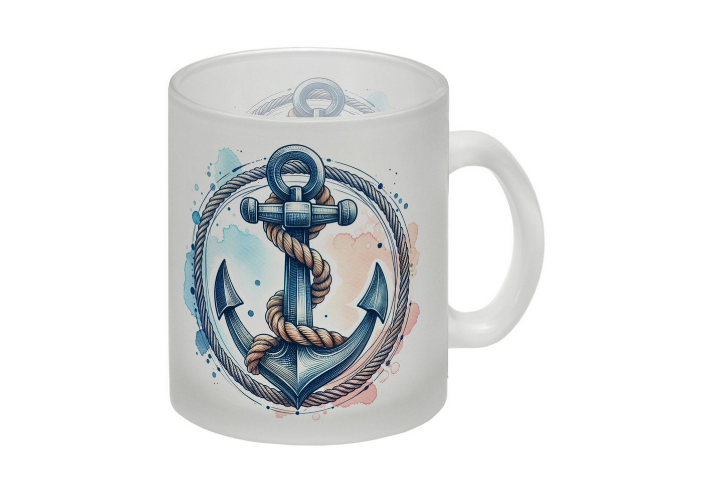 speecheese Tasse Anker mit Seil Glas Tasse speecheese Tasse Anker mit Seil Glas Tasse von speecheese