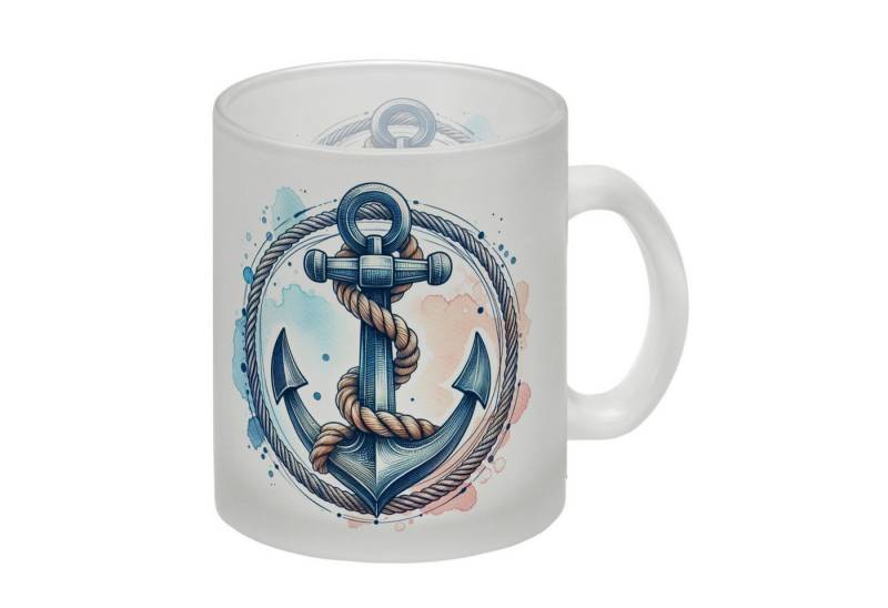 speecheese Tasse Anker mit Seil Glas Tasse von speecheese