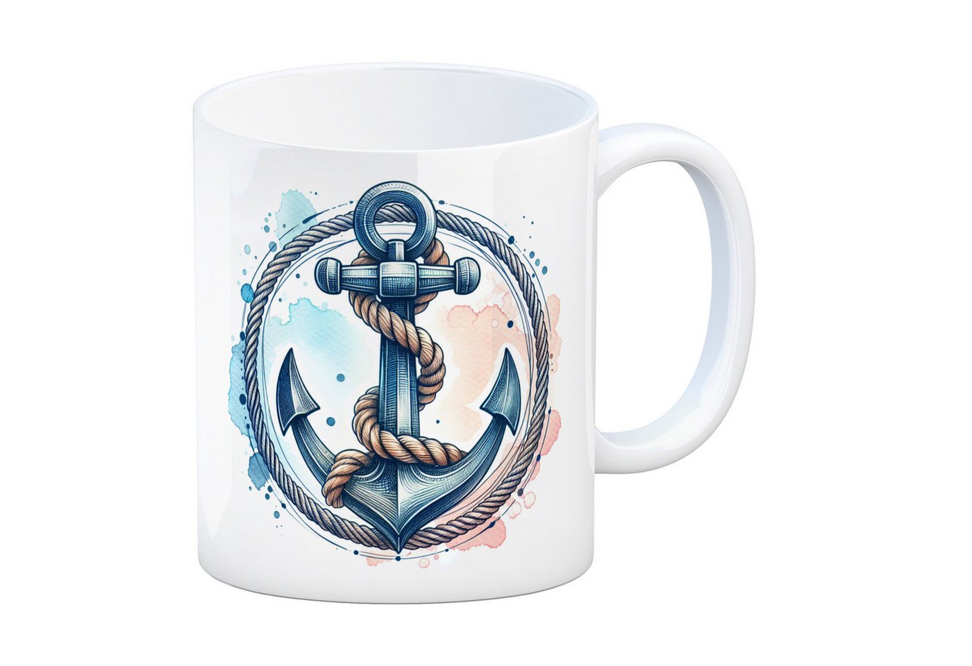 speecheese Tasse Anker mit Seil Kaffeebecher speecheese Tasse Anker mit Seil Kaffeebecher von speecheese