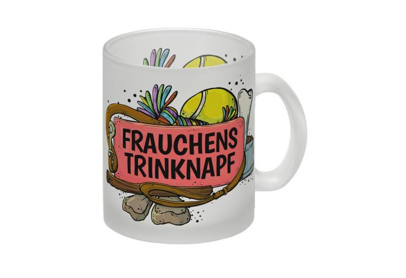 speecheese Tasse Frauchens Trinknapf Glas Tasse von speecheese
