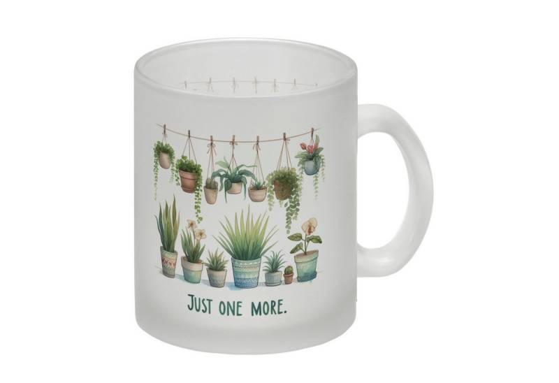 speecheese Tasse Pflanzen machen glücklich Glas Tasse mit Spruch Just one more speecheese Tasse Pflanzen machen glücklich Glas Tasse mit Spruch Just one more von speecheese