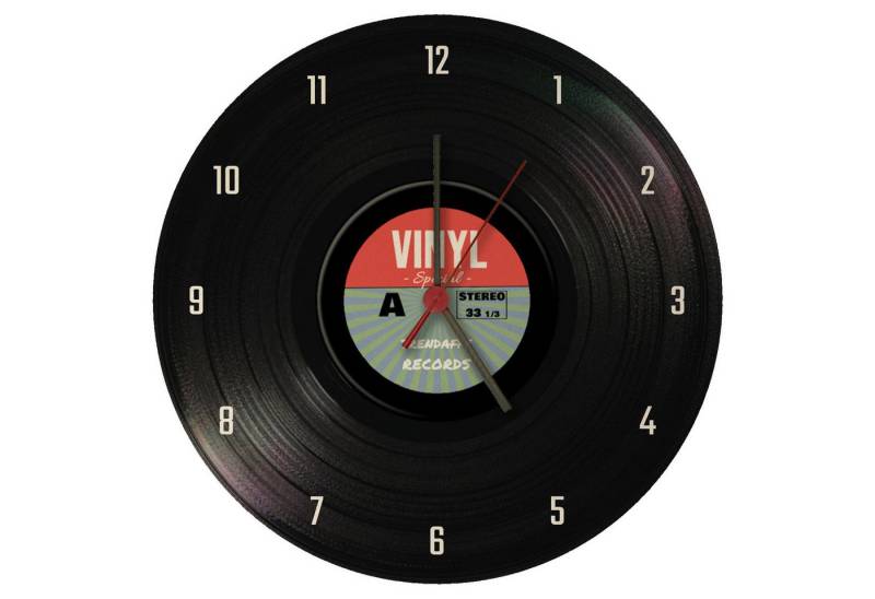 speecheese Wanduhr Retro Vinyl Special Schallplatte Wanduhr aus MDF speecheese Wanduhr Retro Vinyl Special Schallplatte Wanduhr aus MDF von speecheese