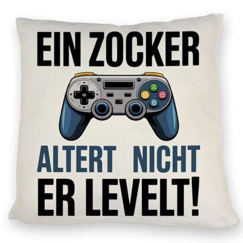 speecheese Zocker altert Nicht er levelt Controller Kissen Farbenfrohes Design im Gaming Stil speecheese Zocker altert Nicht er levelt Controller Kissen Farbenfrohes Design im Gaming Stil von speecheese