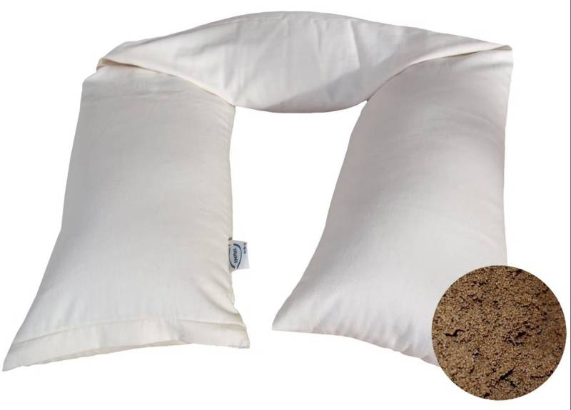 speltex Stillkissen Bio-Stillkissen 170 x 30 cm Hirseschalen mit Kautschuk speltex Stillkissen Bio-Stillkissen 170 x 30 cm Hirseschalen mit Kautschuk von speltex