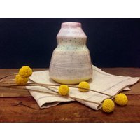 Vase in Pastellfarben Abgestufter Form Von Hand Aufgebaute Keramik, Unikat von sperhakeceramics