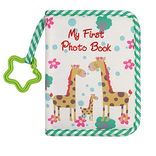 spier Baby Fotoalbum, 4x6 Zoll weiches Tuch Fotobuch Erstes Fotoalbum Geschenk für Babys Fotos von spier