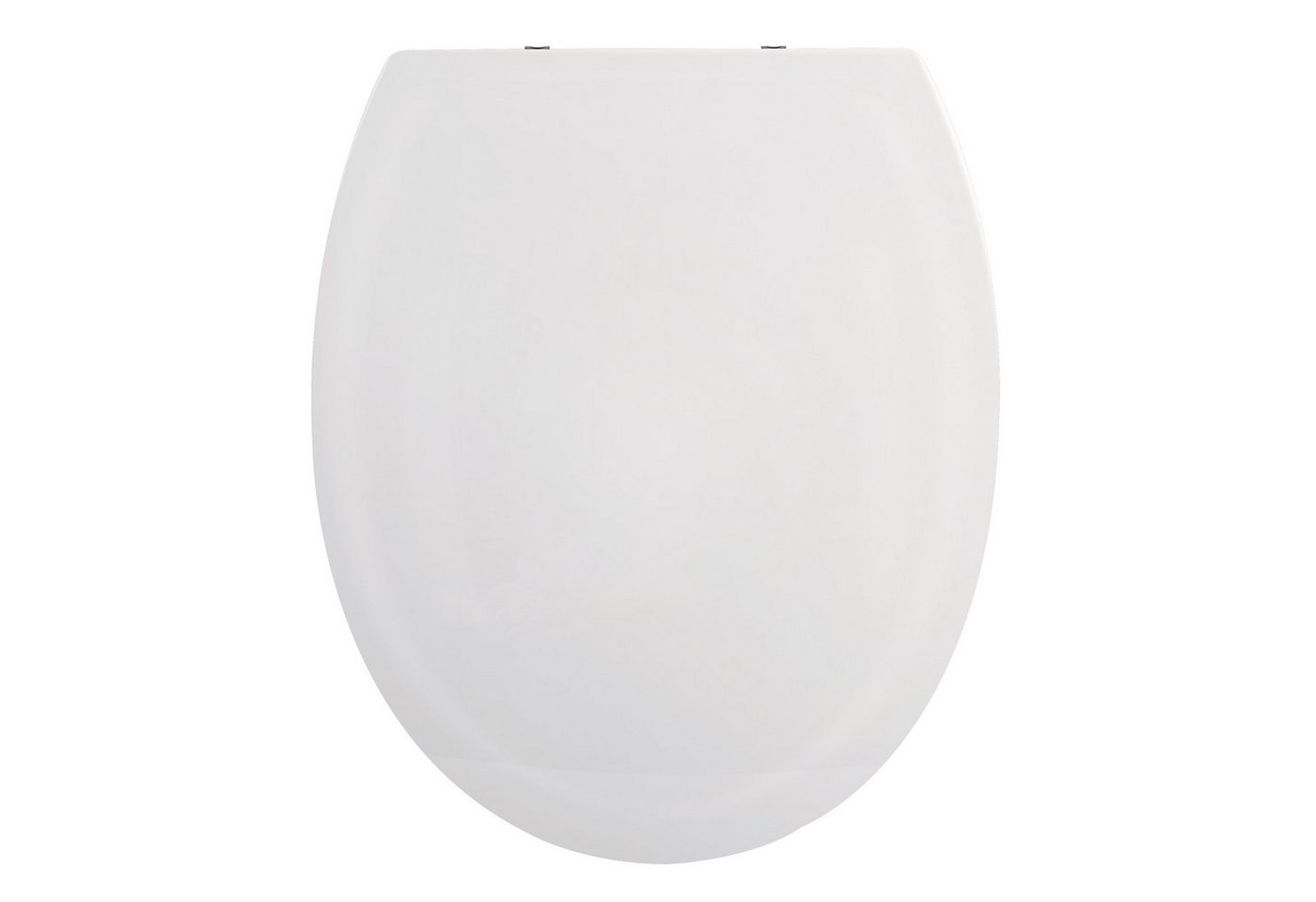 spirella WC-Sitz HARRY, Premium Toilettendeckel aus leichtem PP Thermoplast Kunststoff, hohe Stabilität, bruchsicher, Edelstahl Scharniere mit Quick-Release-Funktion zur einfachen Schnellreinigung, Soft Close Absenkautomatik, oval, weiß von spirella