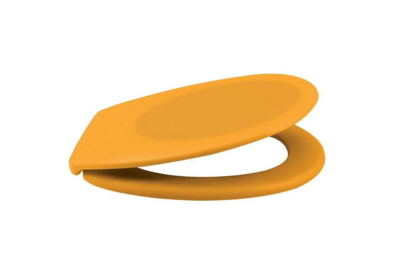 spirella WC-Sitz NEELA, Premium Toilettendeckel aus leichtem Duroplast Kunststoff, hohe Stabilität, langlebig, bruchsicher, Soft Close Absenkautomatik, oval, neue Trendfarben in angesagter matt Optik, gelb spirella WC-Sitz NEELA, Premium Toilettendeckel aus leichtem Duroplast Kunststoff, hohe Stabilität, langlebig, bruchsicher, Soft Close Absenkautomatik, oval, neue Trendfarben in angesagter matt Optik, gelb von spirella