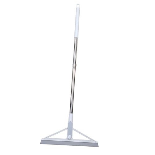 Magic Squeegee Besen für den Boden – Multifunktions-Gummibesen mit 104,1 cm verstellbarem Griff, Haushaltsreinigung, Kehrmaschine für Tierhaare, Teppich, Wasser von sporful