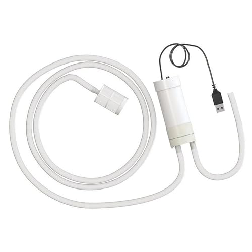 Tragbare elektrische Siphonpumpe, USB-Bierpumpe für Heimbrauen, Abfüllen mit Silikonschlauch, selbstansaugend von sporful