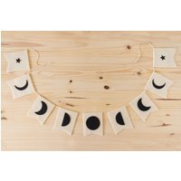 Celestial Moon Banner Wandbehang | Mond, Halbmond, Sterne -Halloween Witchy Dekor Celestial Moon Banner Wandbehang | Mond, Halbmond, Sterne -Halloween Witchy Dekor von squeezeandthankyou