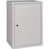 Hängeschrank, Stahlblech, H600xB400xT300 mm Vollblech, 1 Boden, lichtgrau, RAL 7035/lichtgrau, RAL 7035 von Jungheinrich PROFISHOP