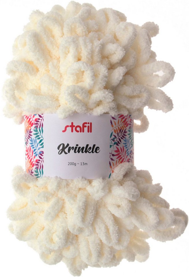 stafil Krinkle Häkelwolle, 13m von stafil